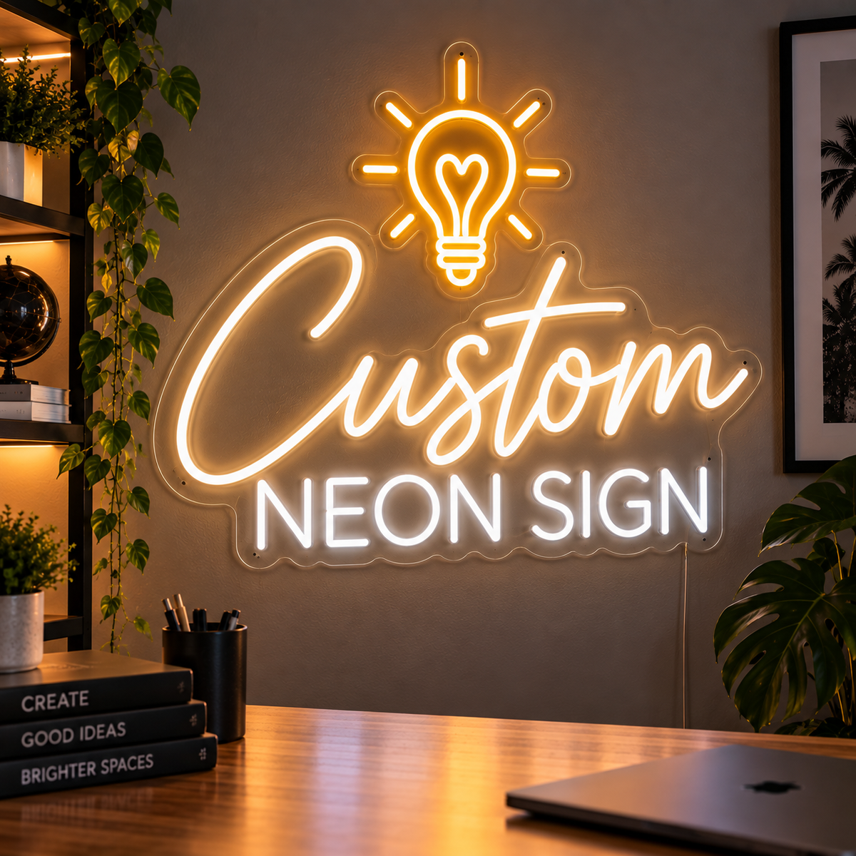 Concepteur AI d'enseignes au néon personnalisées