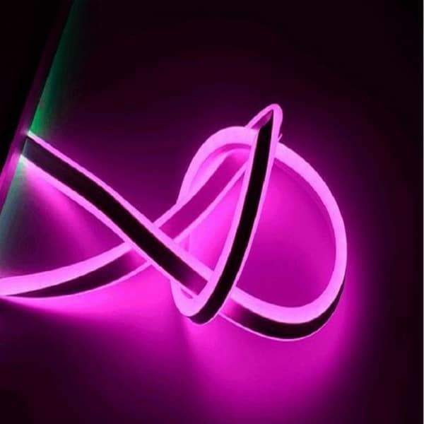 I LumoS 8x16mm PINK Flexible IP65 Dimmable Double Sided LED Neon Strip Light 220 – 240V 9W/m - Planet Neon