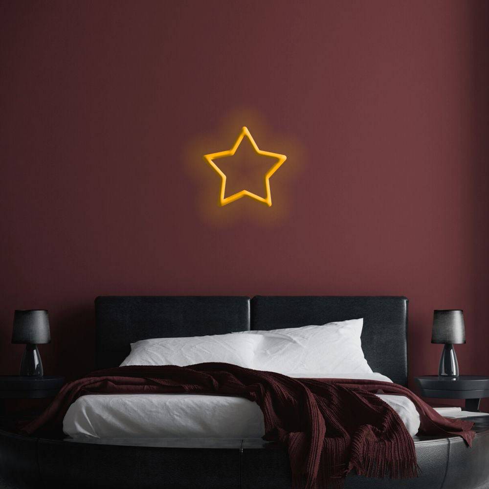 Star LED Neon Sign - Planet Neon Made in London Neon Signs - Planet Neon