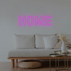 Signo de neón LED de Outline Home - Planet Neon Made in London Neon Signs