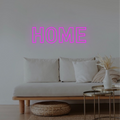 Signo de neón LED de Outline Home - Planet Neon Made in London Neon Signs