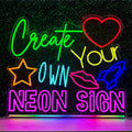 Señal de neón personalizado hecho en Londres | Editor en línea | Crea tu propia luz de neón de LED LED