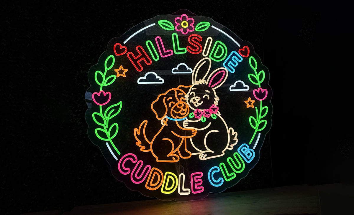 Custom neon sign design