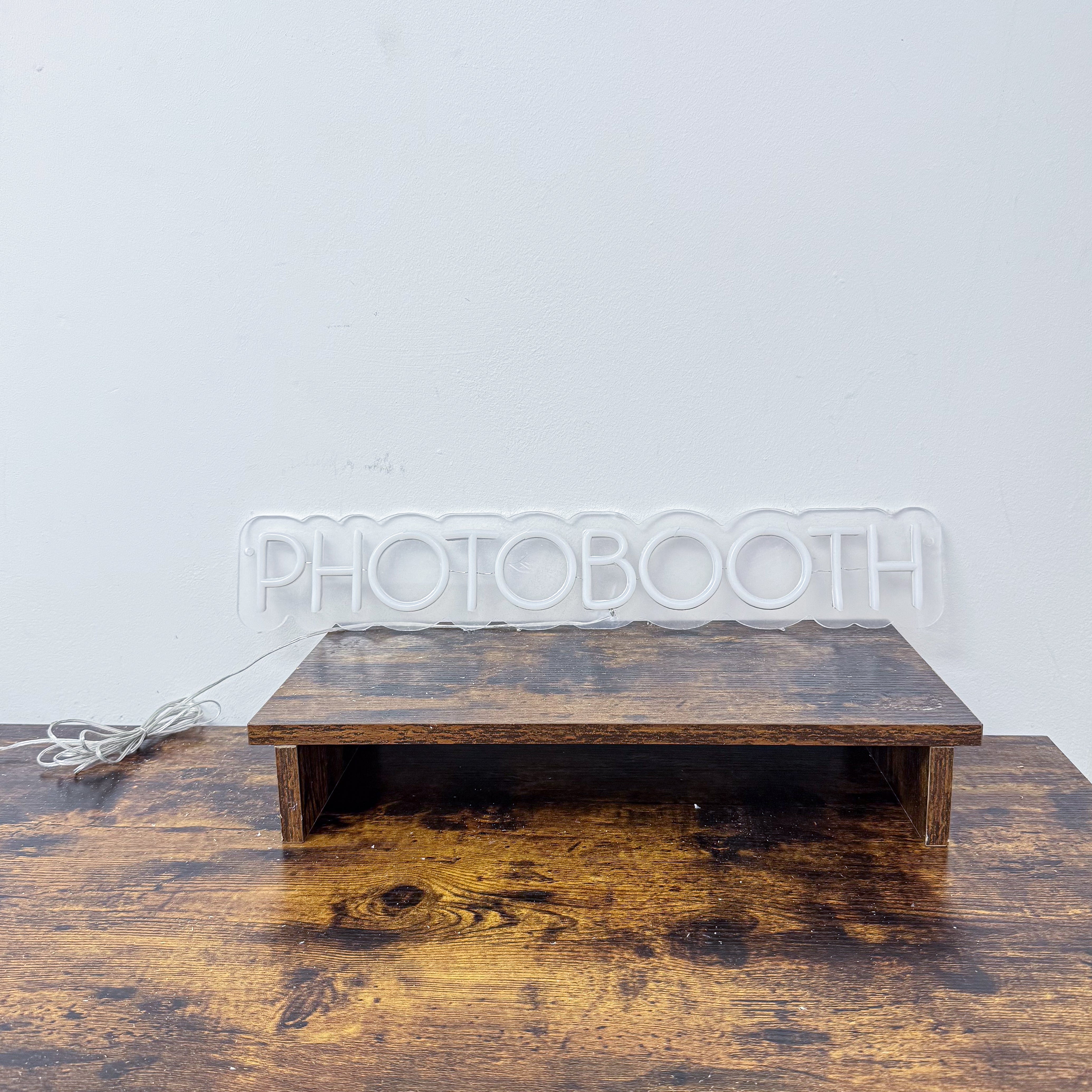 Letrero de neón de LED PhotoBooth