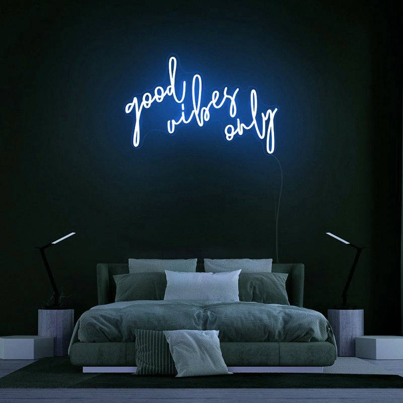 Good Vibes Only LED Neon Sign - Planet Neon Made in London Neon Signs - Planet Neon